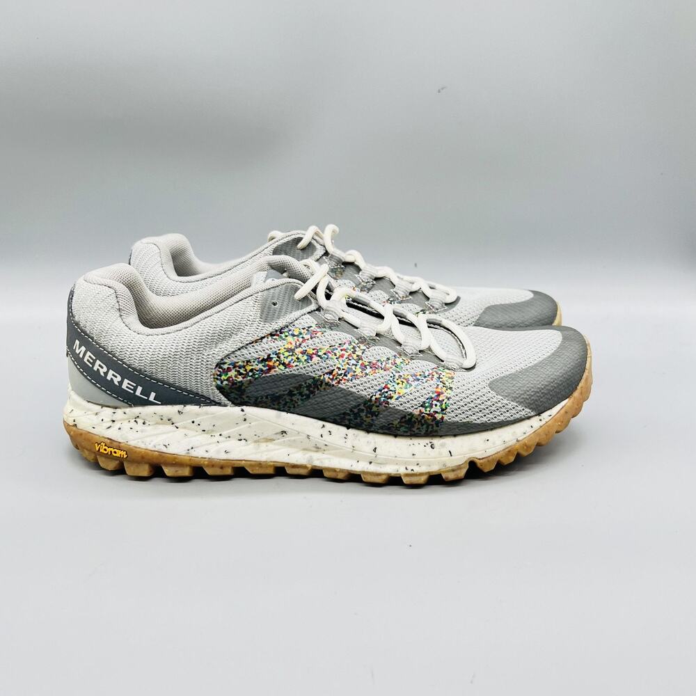 Merrell Women's Light Gray Multicolor Accent Trail Running Shoes